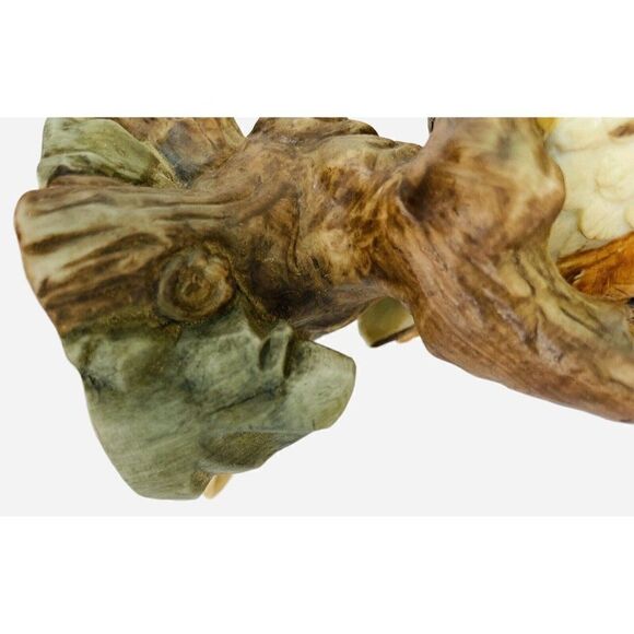 Vintage 1982 Richardsons Owl John James Audubon Porcelain Figurine Hand Painted - Picture 9 of 10